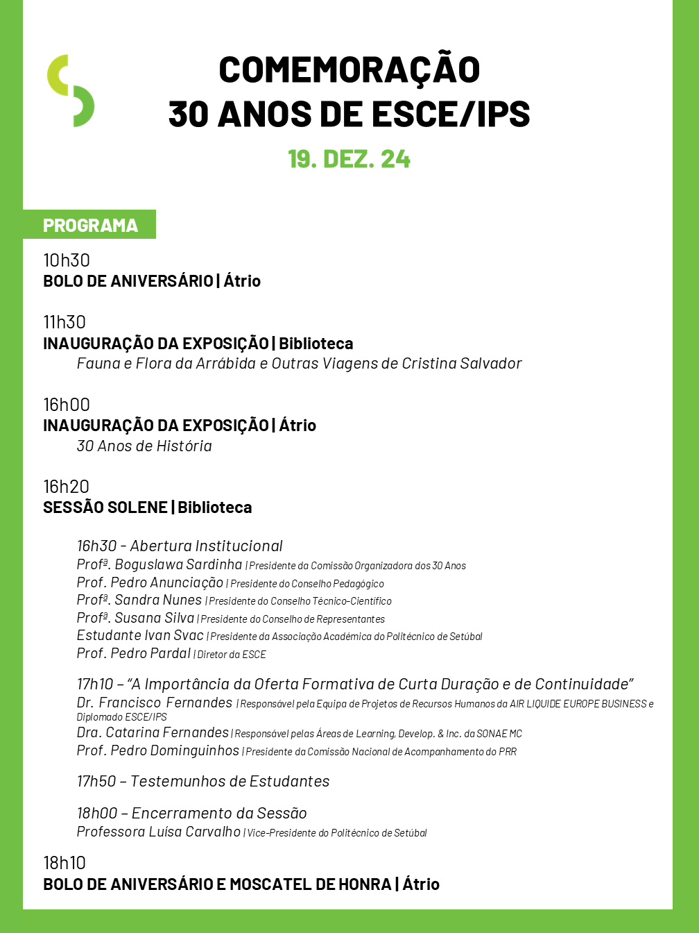 Programa de Aniversário